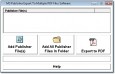 MS Publisher Export To Multiple PDF Files Software