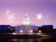 Fireworks on Capitol Animated Wallpaper