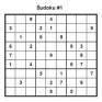 Hard sudoku puzzles