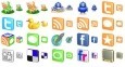 Free 3D Social Icons